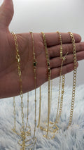 Lote 5 cadenas enchapadas en oro | N°5